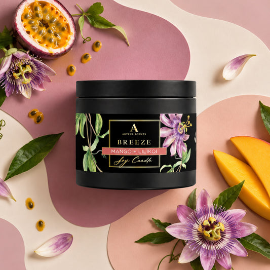 BREEZE : Mango + Lilikoi Candle