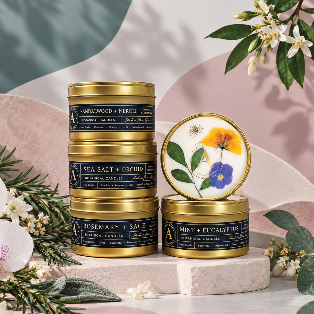 MINT + EUCALYPTUS Candle