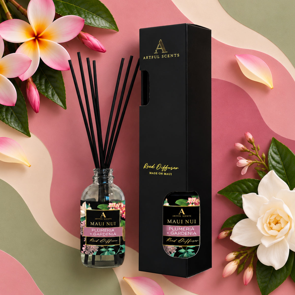 (MAUI NUI - PLUMERIA + GARDENIA)