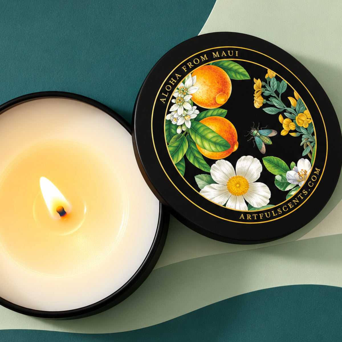 ENERGIZE : Bergamot + Pikake Candle