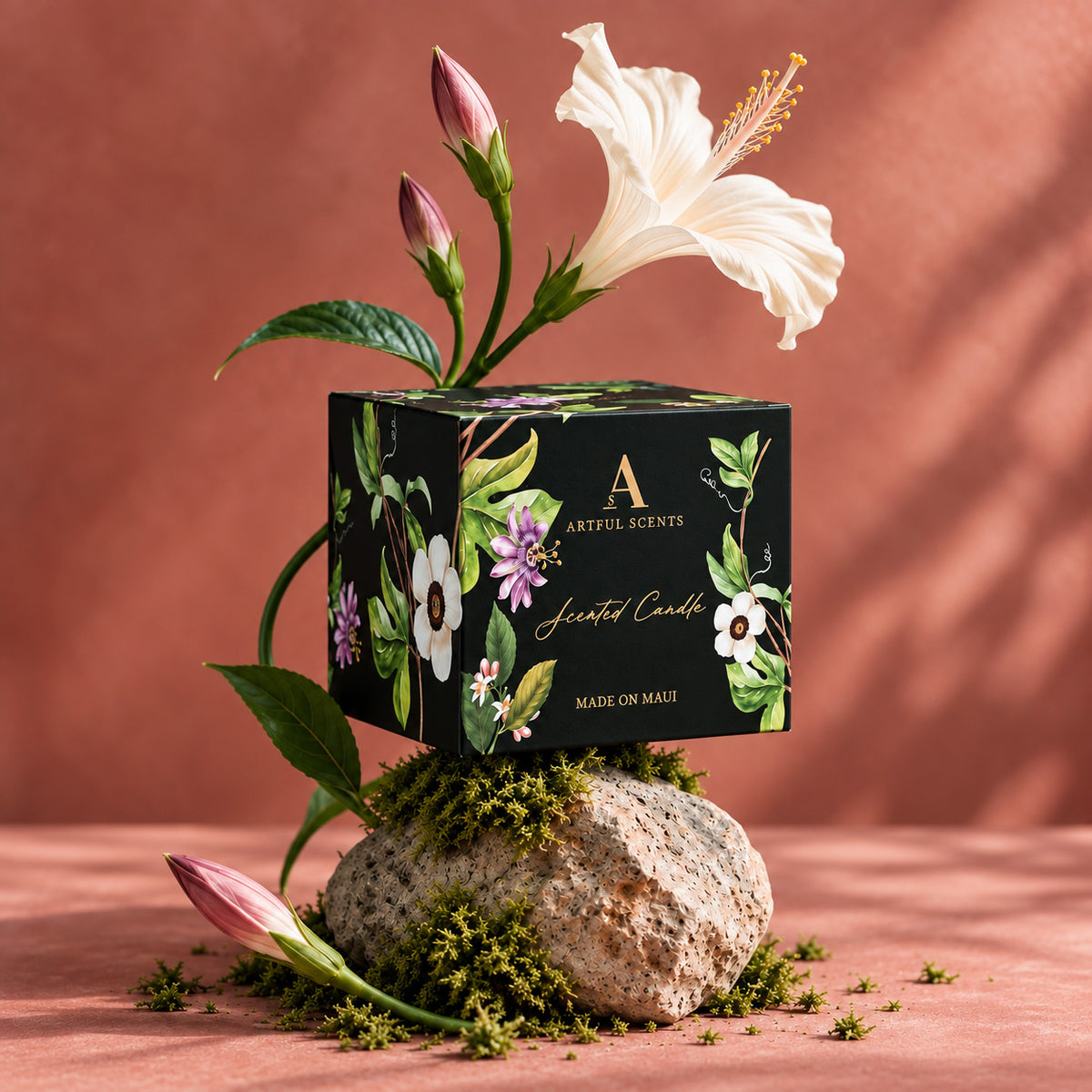 ISLAND : Hibiscus + Tuberose Candle