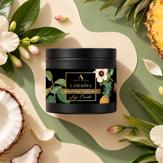 LAHAINA : Pineapple + Coconut Candle