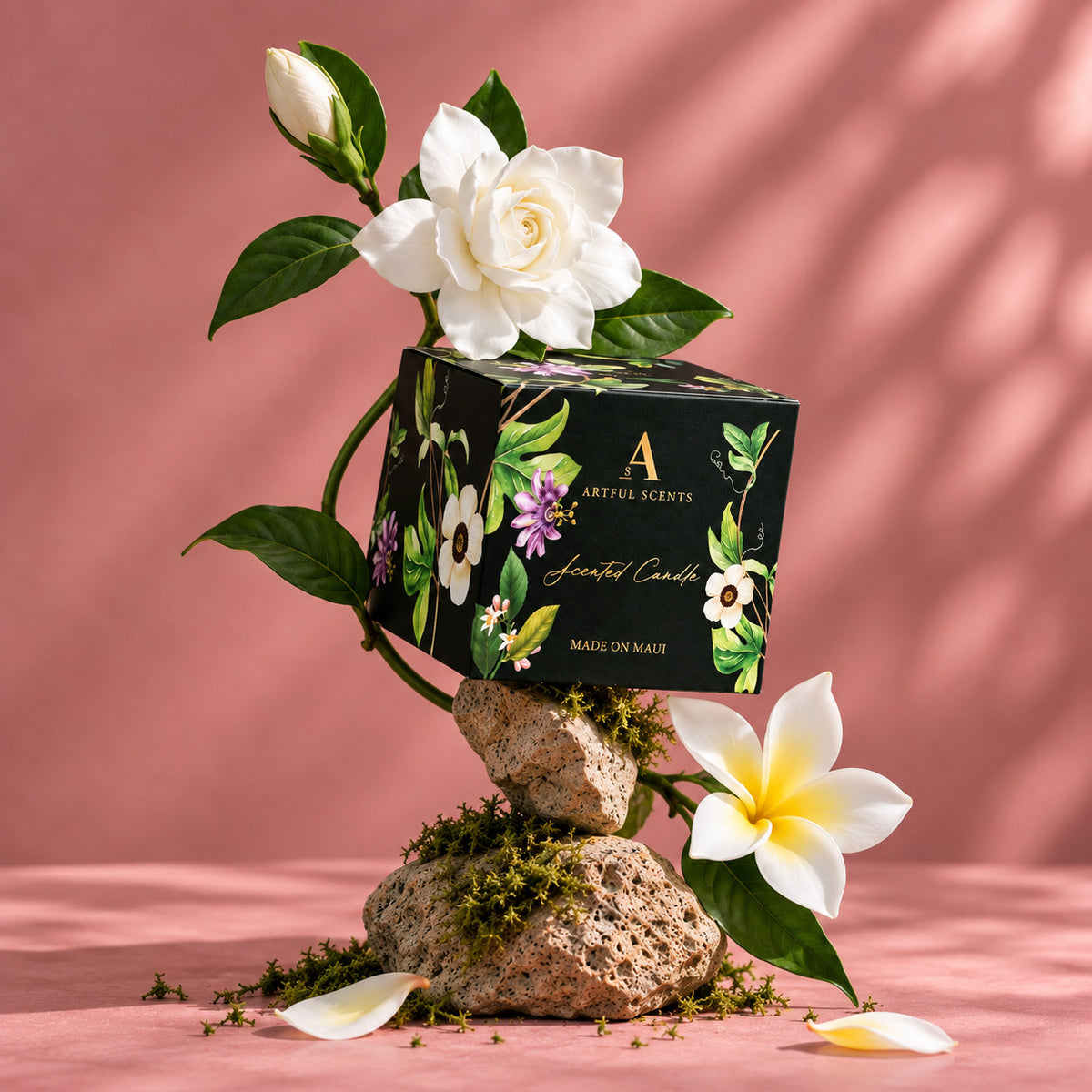 MAUI NUI : Plumeria + Gardenia Candle