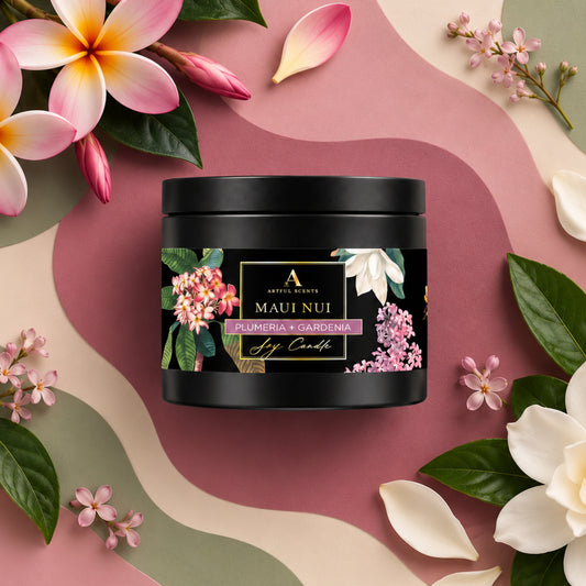 MAUI NUI : Plumeria + Gardenia Candle