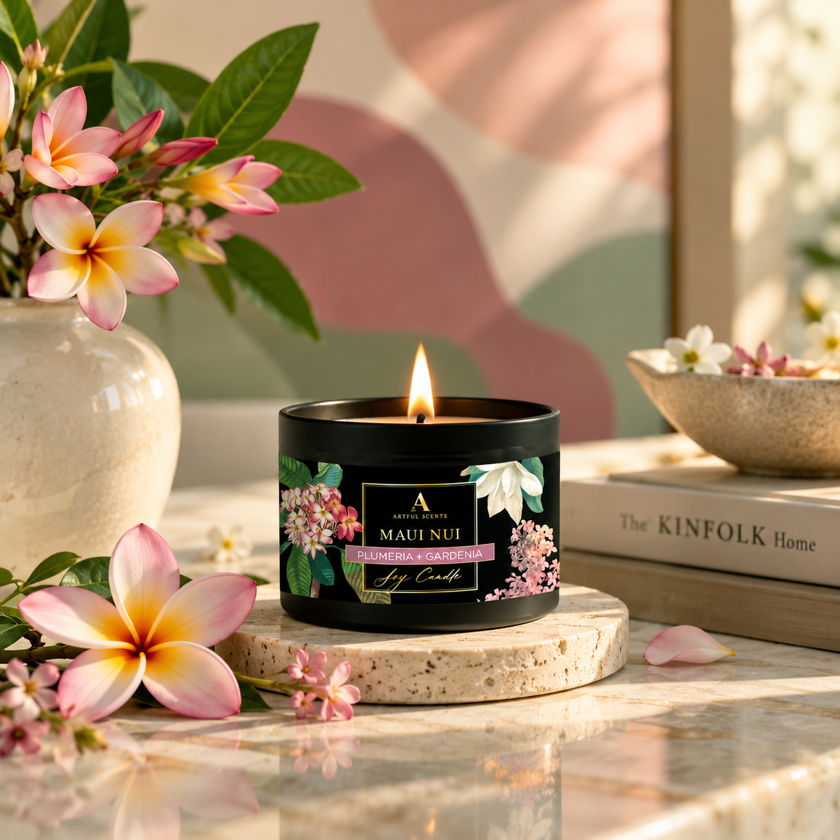 MAUI NUI : Plumeria + Gardenia Candle