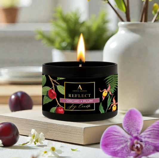 REFLECT : Orchid + Plum Candle