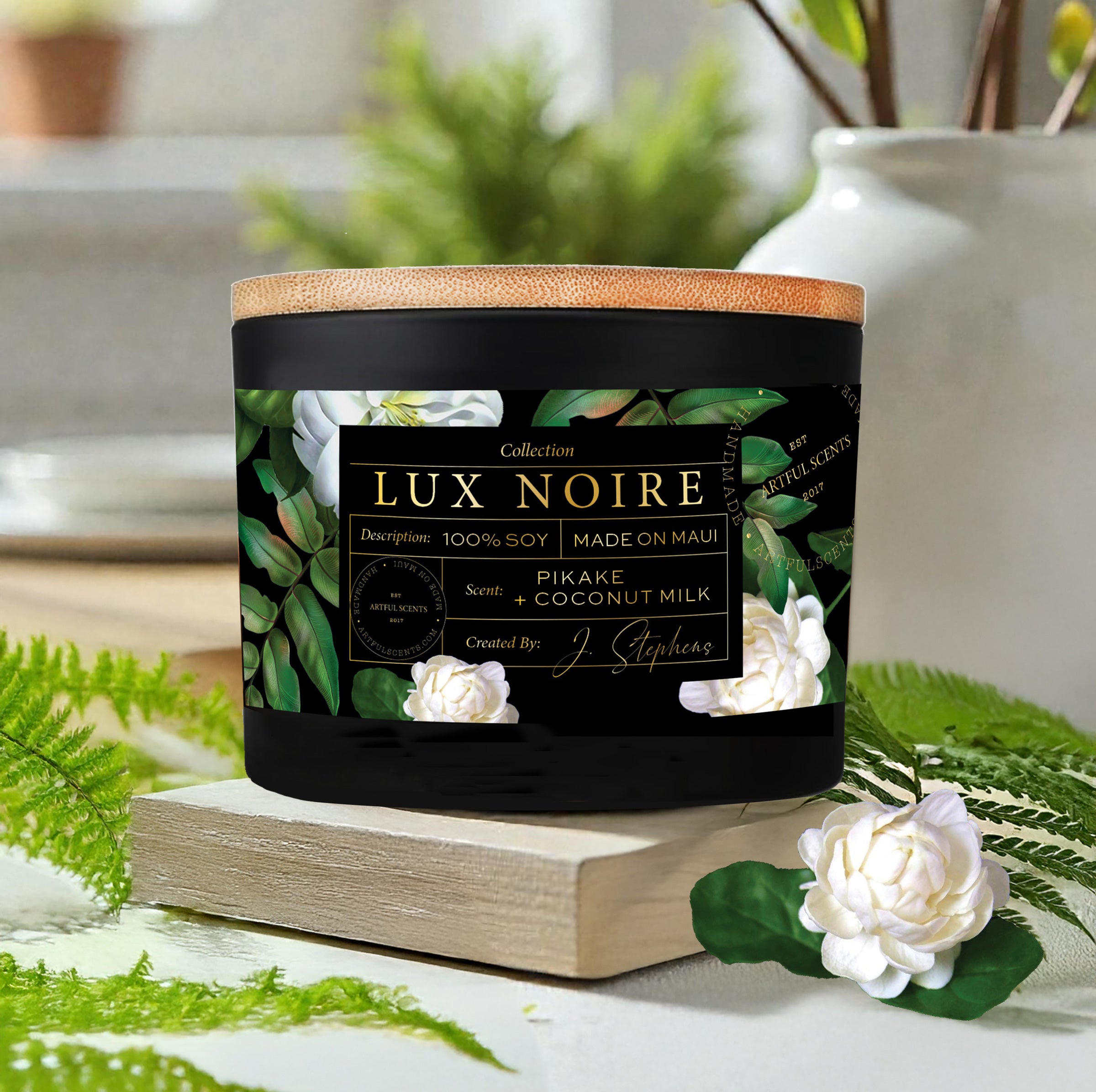 Pikake + Coconut Milk Candle – Artful Scents