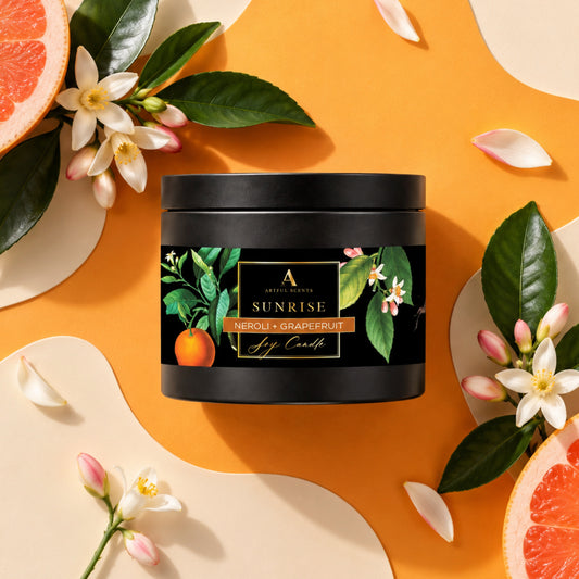 SUNRISE : Neroli + Grapefruit Candle